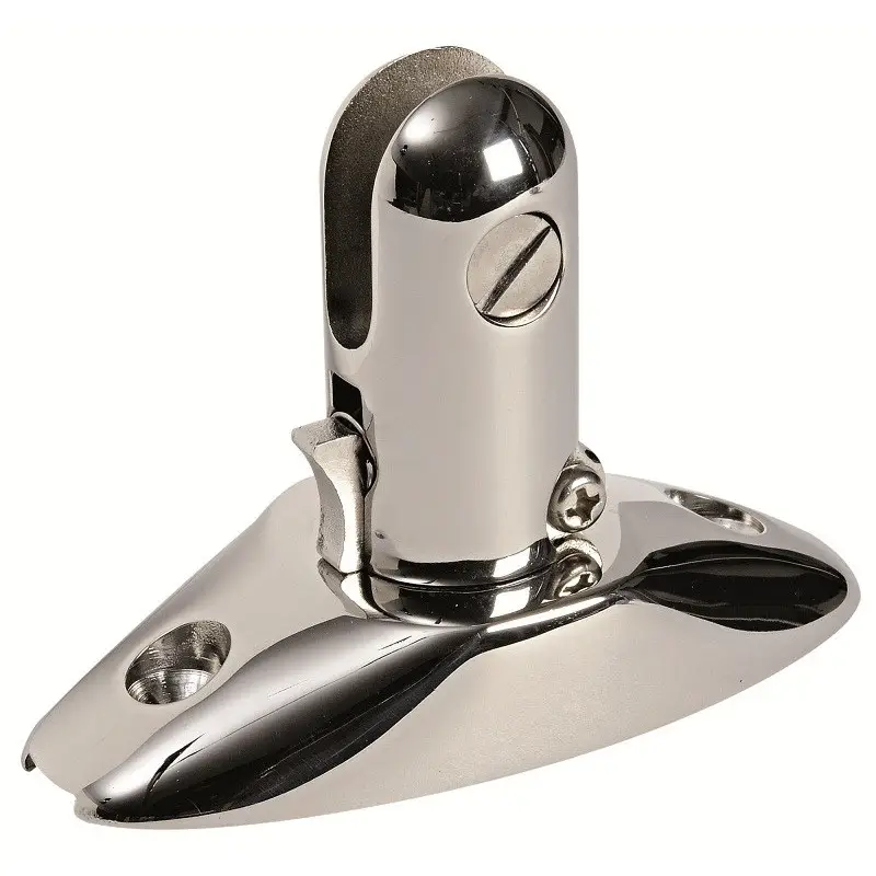 Basetta a scatto inox per tendalini, base esterna Sconto