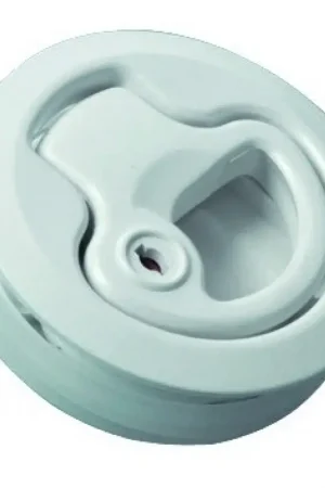 Alzapagliolo in nylon bianco con chiave Acquista Ora