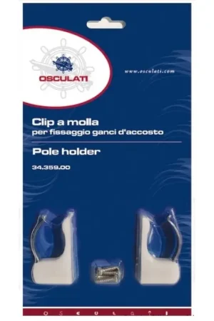 Clip a molla per fissaggio ganci d'accosto Pagamento Sicuro