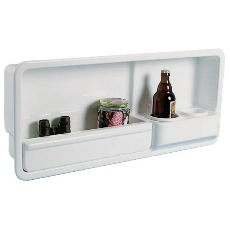 Vano laterale in ABS bianco porta oggetti. Compra Online