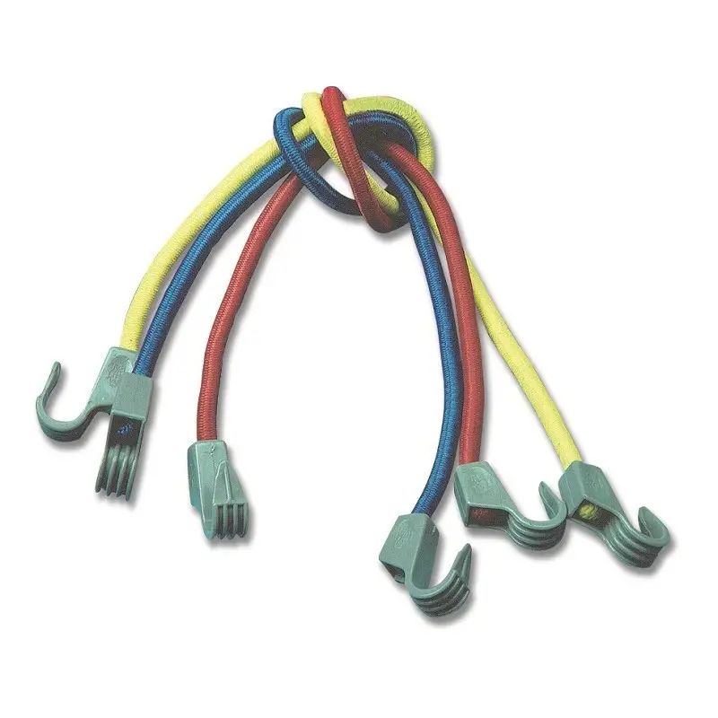 Corde elastiche milleusi con ganci in nylon Pagamento Sicuro
