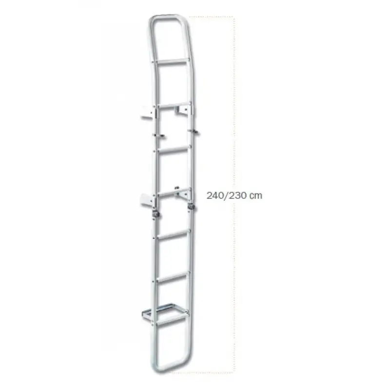 Scala pieghevole 10 gradini serie ovale Occasione