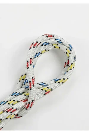 Cima Ø 10 mm. Doppia Treccia Poliestere A.T. Sfondo Bianco – Per Scotte e Drizze Novità