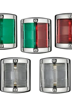 Compra Online Fanali di Navigazione R.I.Na. UTILITY 85 in Acciaio Inox fino a 12 metri