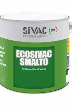 Novità Smalto Acrilico all'Acqua Nautico – Interni/Esterni Bianco