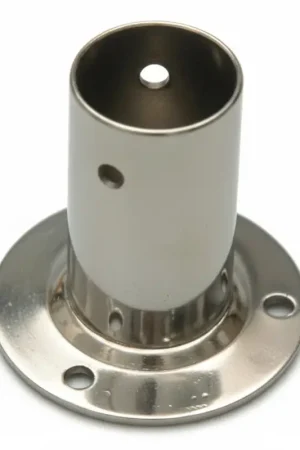 Spedito Oggi Base Tonda 90° in Acciaio Inox AISI 316 Stampato