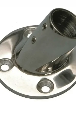 Quantità Limitata Base Tonda 60° in Acciaio Inox AISI 316 da Fusione