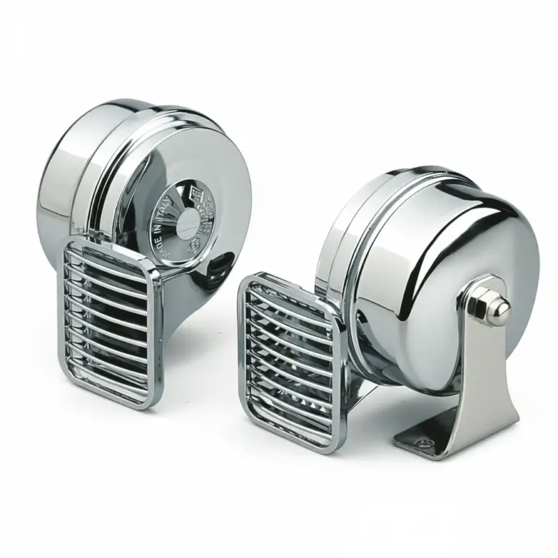 Affare Tromba MARCO CR Doppia - Compatta in Ottone Cromato