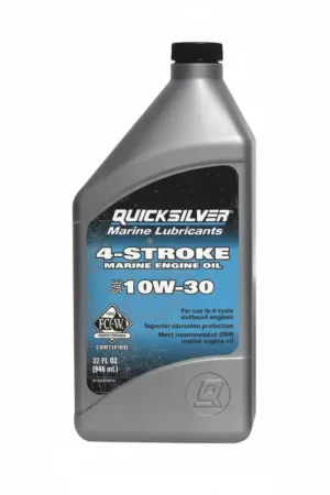Di Tendenza Olio Motore Quicksilver® 4 Tempi 10W-30 Outboard Oil per Fuoribordo