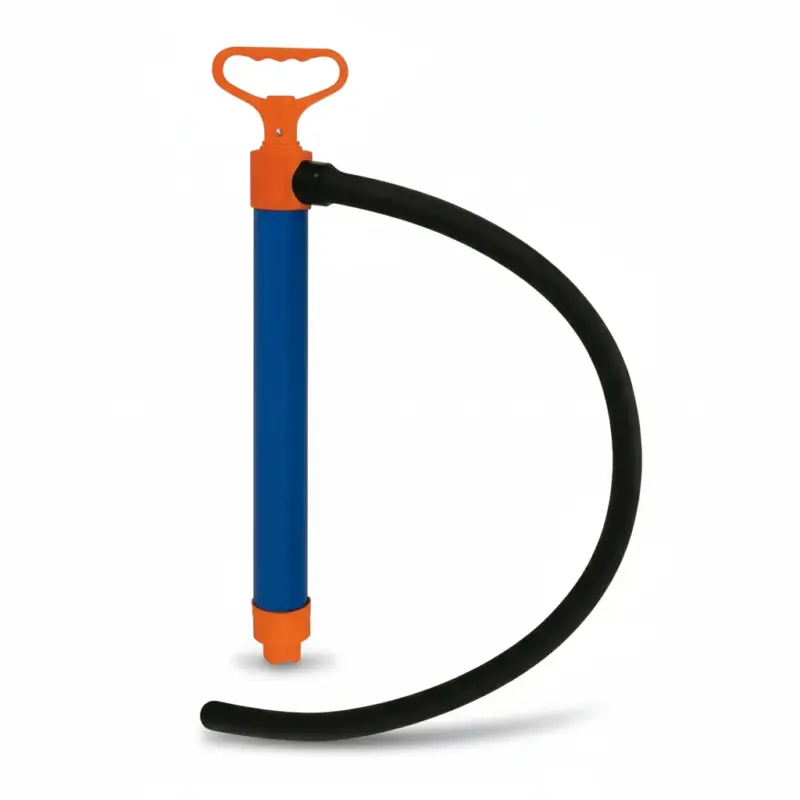 Pompa di Sentina Manuale a Stantuffo Portatile con Tubo Flessibile Economico