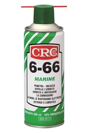 Solo Oggi CRC 6-66 Marine Lubrificante Multiuso Spray per Ambiente Marino