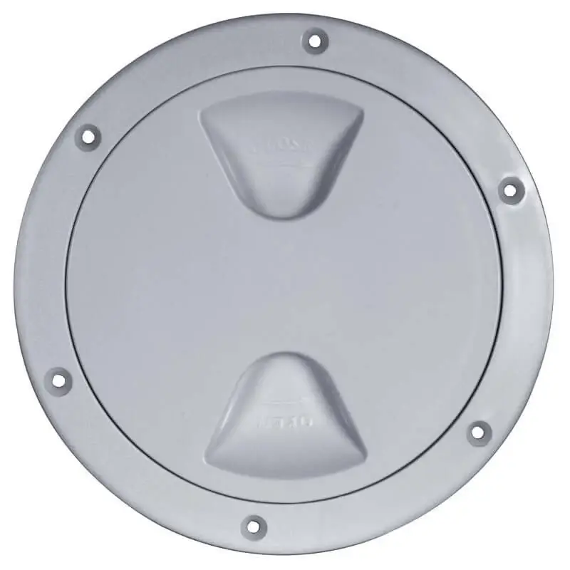 Tappo d'Ispezione a Vite Grigio RAL 7042 – Tenuta Stagna con O-Ring – Approvato CE Offerta Lampo