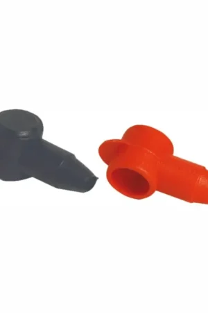 Offerta Limitata Cappucci Isolanti Coprimorsetti in PVC per Cavi Batteria (Nero / Rosso)