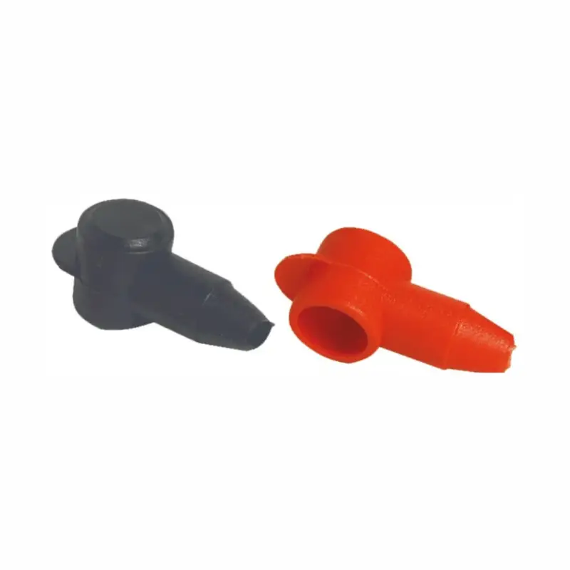 Offerta Limitata Cappucci Isolanti Coprimorsetti in PVC per Cavi Batteria (Nero / Rosso)