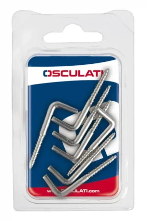 Gancio a L a Vite in Acciaio Inox – Gancio a Squadra Nuova Collezione