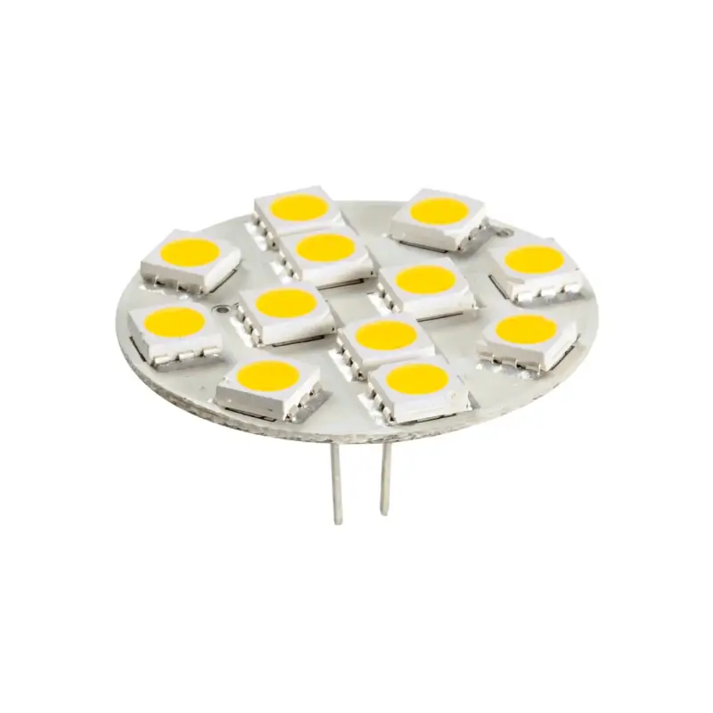 Esclusivo Lampadina LED SMD con Zoccolo G4 – 12/24V (Attacco Laterale o Posteriore)