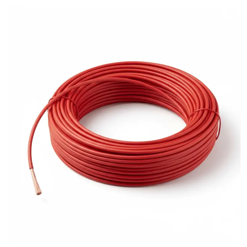 Cavo Elettrico Unipolare Marino in Rame Rivestito in PVC superisolato Rosso Offerta Speciale