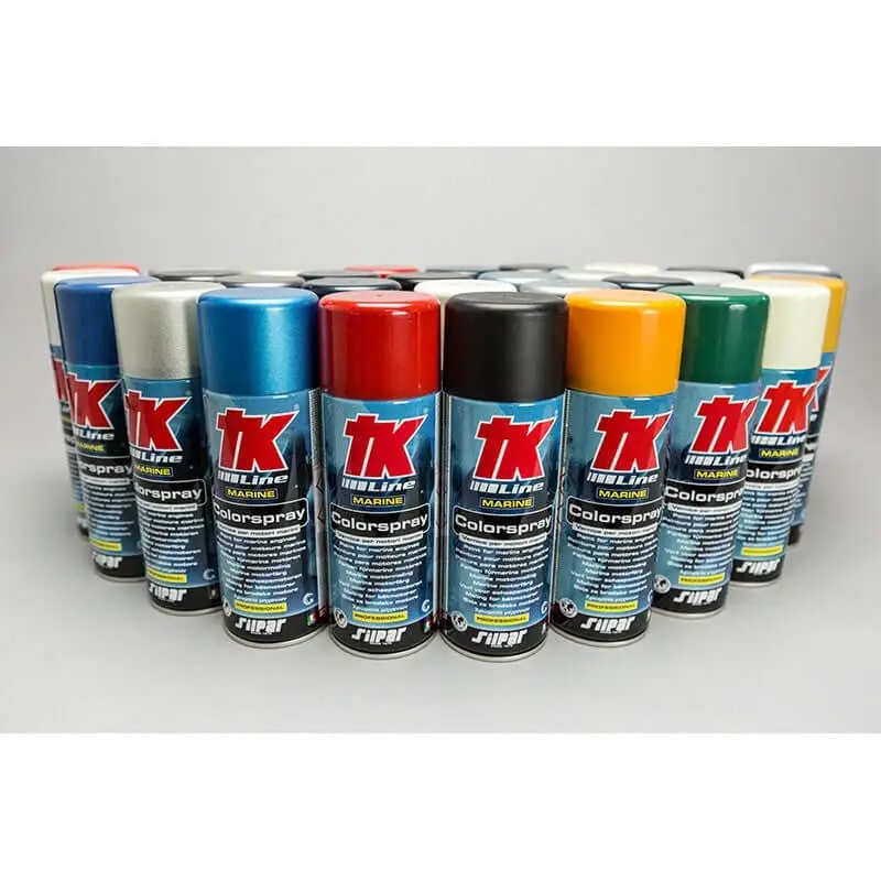 Vernice Spray TK per Motori Aifo Marine – Colori Originali (Blu / Rosso) Promozione