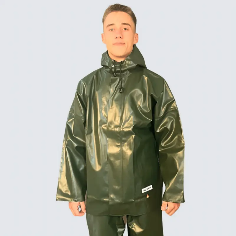Must-Have Giacca da Lavoro Nautica OCEAN® Offshore Pro – Verde