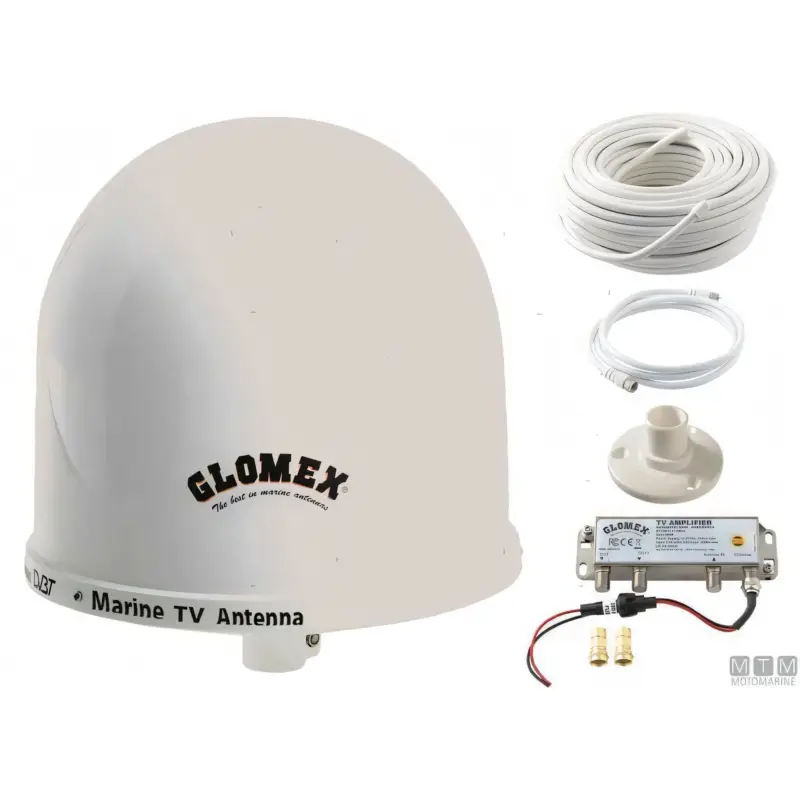 Antenna TV/FM Glomex Altair V9126AGC Subito Disponibile