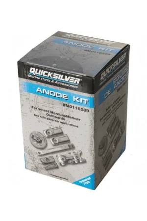 Kit Anodi Quicksilver Verado 6 Cilindri in Alluminio Solo Oggi