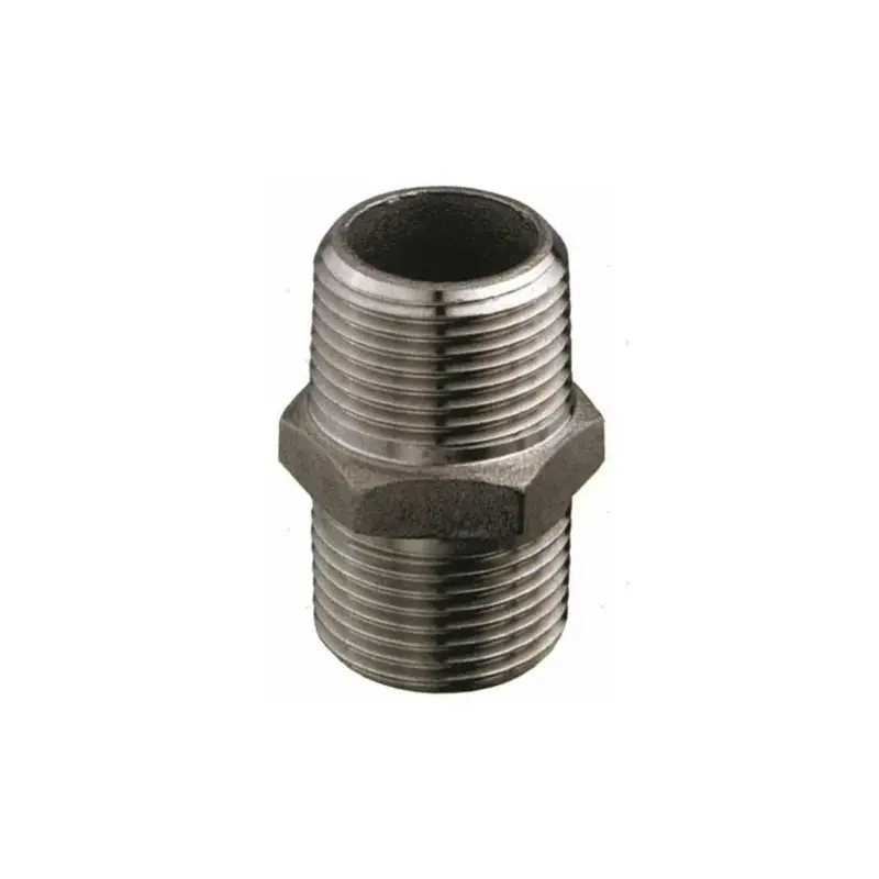 Spedizione Espresso Nipple maschio-maschio in Acciaio Inox Filettatura Gas 11/4 MT1438506