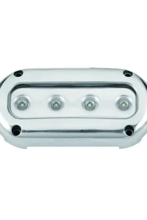 Luce subacquea a LED 4 x 3W 10-30V Luce Fredda 5500-6300K FNI4000239 Di Tendenza
