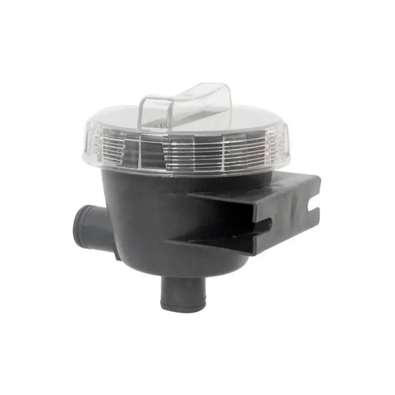 Novità Filtro acqua di mare in policarbonato L165xh165mm Uscite Ø25mm MT4132225