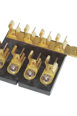 Morsettiera portafusibili 4 posti per fusibili in vetro 6,3 x 32mm 20A N51424927450 Occasione Imperdibile