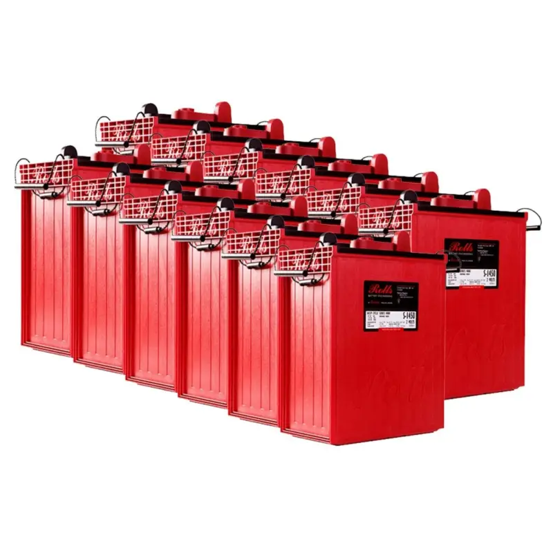 Rolls S1450 Serie 4000 Banco Batterie 24 Volt 34.84 kWh C100 200ROLLSS1450-24V Affare