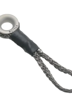 Anello di rinvio in alluminio anodizzato di colore grigio con treccia in Dyneema 22mm FNI7860461 Super Prezzo