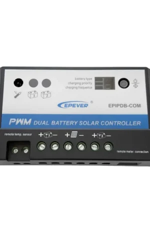 Regolatore di Carica PWM 12/24V 10A Doppia Batteria Camper Barca Baita N52830550075 Offerta Lampo