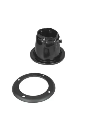 Cuffia e ghiera passacavi PVC nera regolabile Ø105xh68mm N82312502021N Nuovo Arrivo