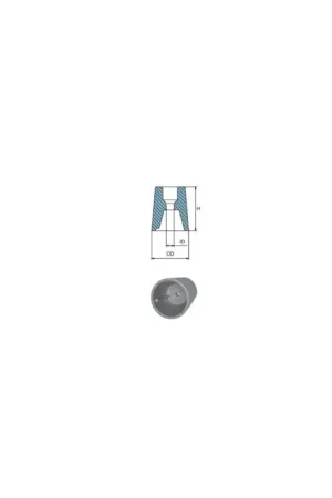 Anodo di zinco Beneteau per Assi Elica CMAN225 CMPCMAN225 Popolare
