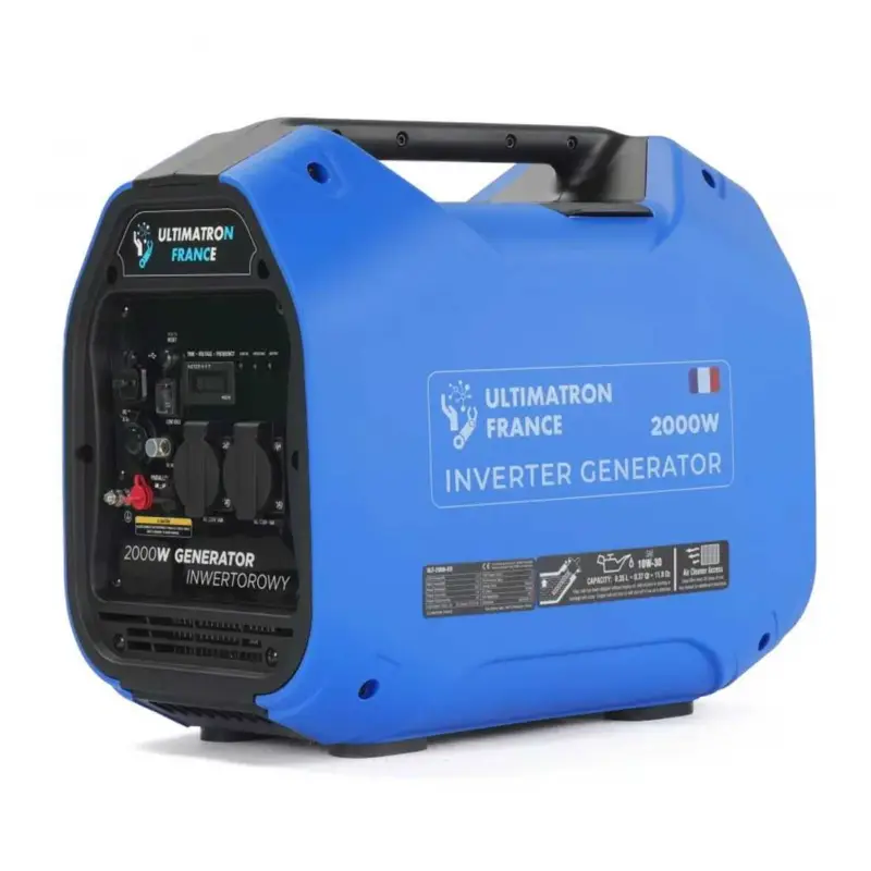 Ultimatron ULT-2000-EU 2kW Gruppo Elettrogeno Generatore Portatile 4T Benzina ULULT2000EU Ultima Occasione