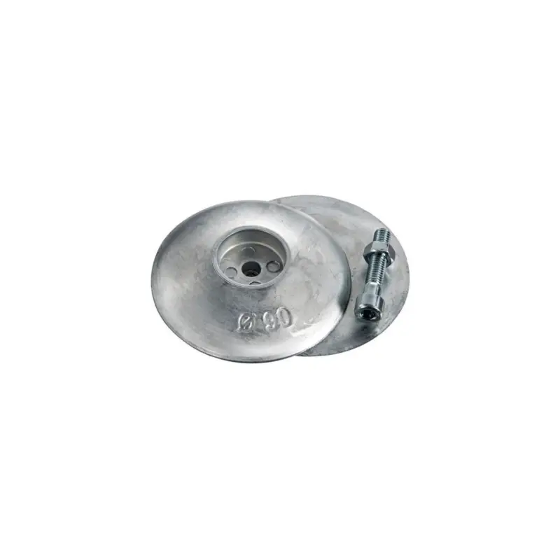 Coppia Anodi di Zinco a Rosa per Timoni ∅90xh34mm 858gr Tipo Leggero N80605530023 Affare