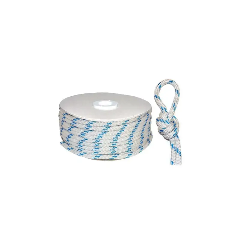 Bobina 100mt Speedcruise Cima Tecnica 100% Spectra Ø8mm Bianco riga Azzurra AM00119061 Offerta Del Giorno