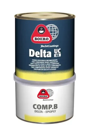 Prezzo Di Fabbrica Boero Delta UC HB 750ml Fondo epossidico Bicomponente 051 Grigio 45100310