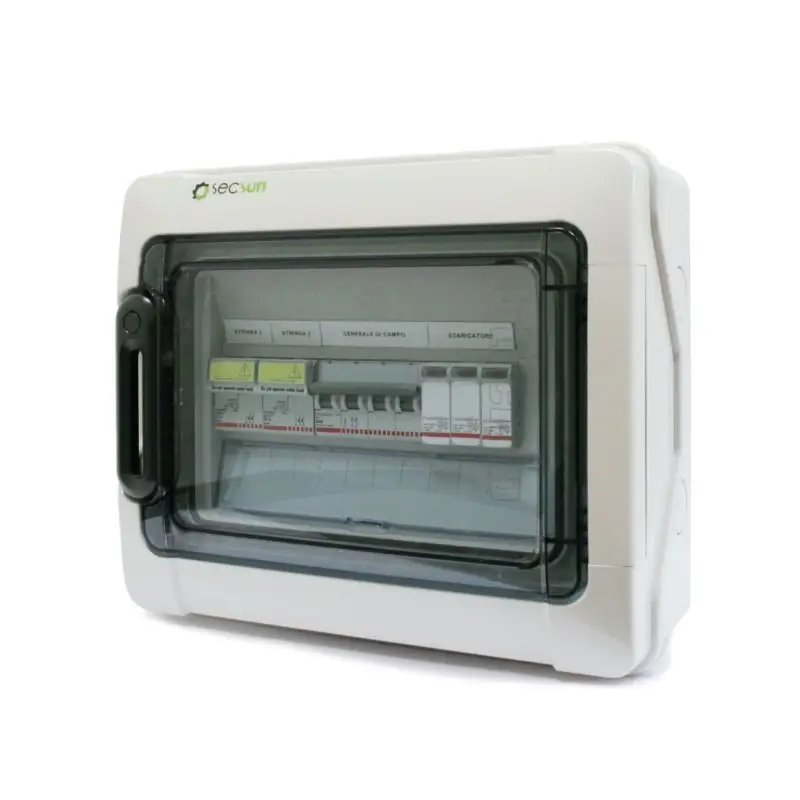 Quadro elettrico DC Campo 600V 2 stringhe in parallelo per fotovoltaico CIQCM1602L Must-Have