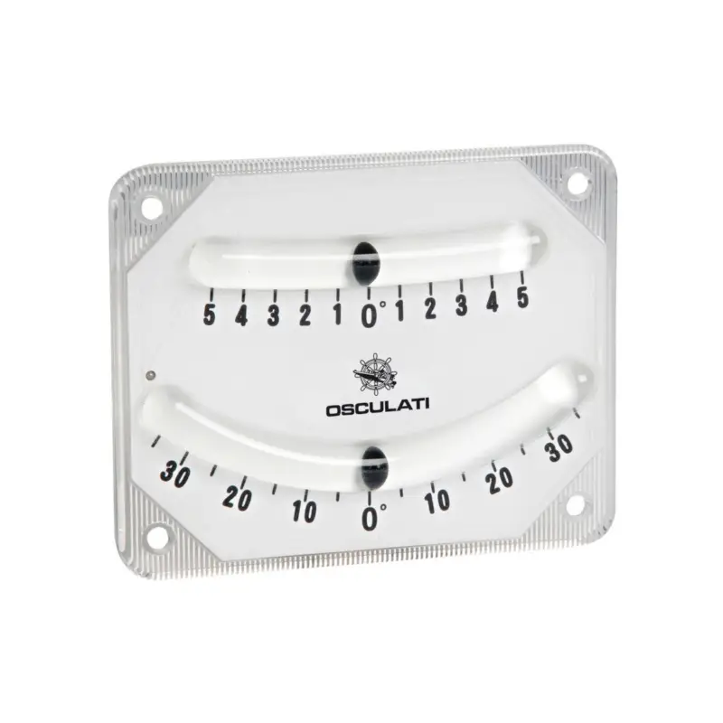 Sconto Inclinometro di alta precisione a doppia bolla 30gr 100x80mm OS2670086