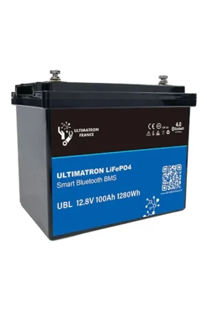 Ultimatron LiFePO4 12V 100Ah UBL-12-100-PRO Batteria al Litio con BMS Smart Bluetooth 1280Wh N51120017401 Compra Oggi Stesso