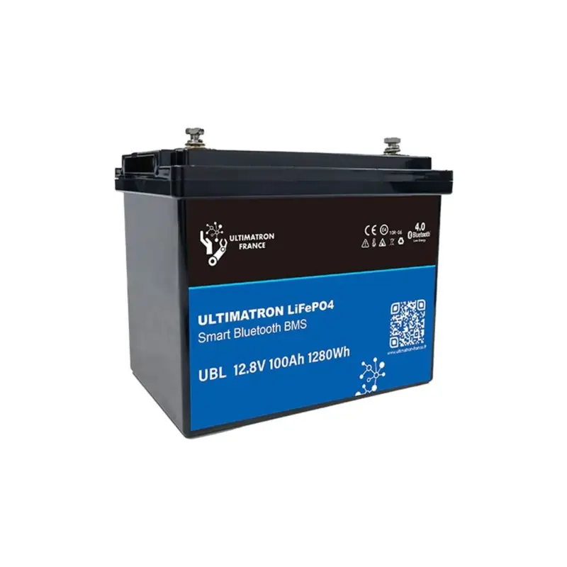 Ultimatron LiFePO4 12V 100Ah UBL-12-100-PRO Batteria al Litio con BMS Smart Bluetooth 1280Wh N51120017401 Compra Oggi Stesso