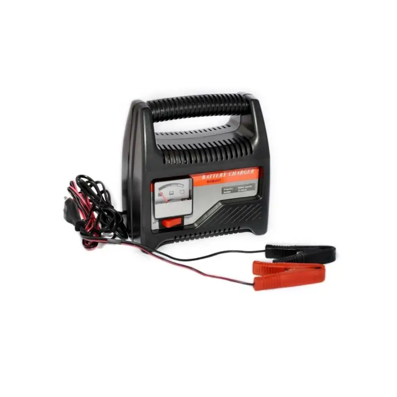 Caricabatterie Portatile 6-12V 8A con Amperometro per Batterie ad Acido N52421020968 Must-Have