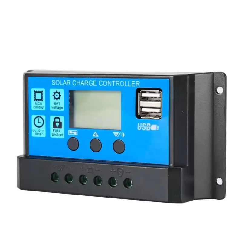 Offerta Limitata Regolatore Solare di Carica PWM 12-24V 30A con uscite USB N52830550714
