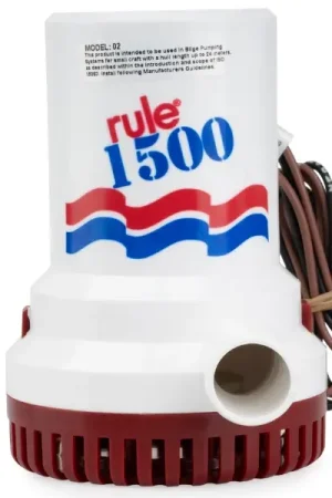 Pompa immersione RULE 1500 GPH 24V Occasione Imperdibile