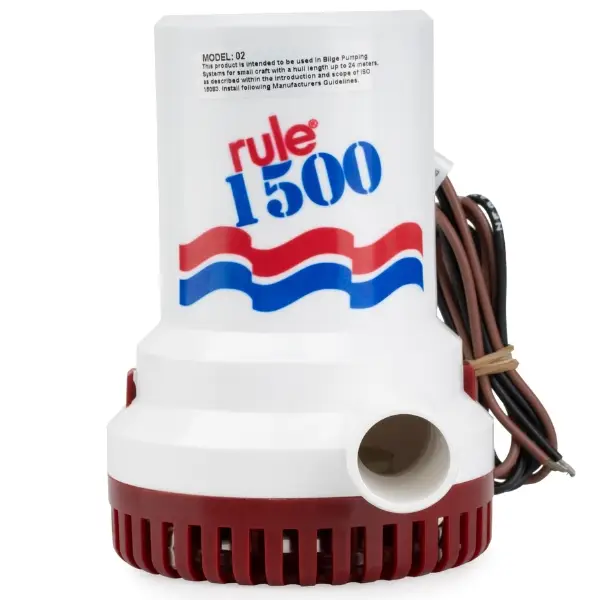 Pompa immersione RULE 1500 GPH 24V Occasione Imperdibile