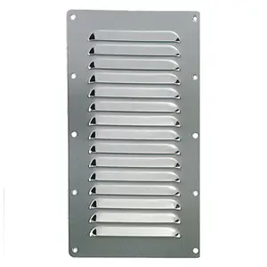 Presa d'aria inox a persianetta mm.125x230 (53.021.04) Offerta
