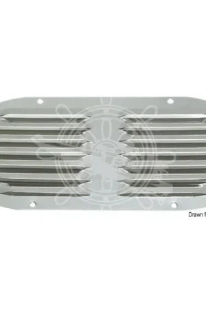 Presa d'aria inox ovale mm.235x118 (53.022.02) Spedizione Espresso