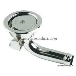 Sfiato carburante inxo 90° a filo mm.16 fissaggio interno (20.267.61) Popolare