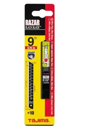 Nuovo Arrivo Lame taglierino Razar Black mm.9